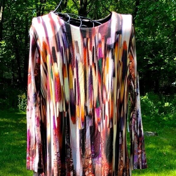 KAREN KANE AMBER WAVES SHEATH DRESS L NWT - Picture 7 of 9